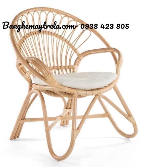 Ghế đơn mây đuôi công nhỏ